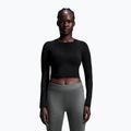 Longsleeve treningowy damski On Studio Long-T Crop black