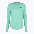Longsleeve do biegania damski SCOTT Endurance Tech miami green