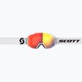 Gogle narciarskie SCOTT Shield mineral white/black/amp red chrome 6