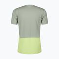 Koszulka do biegania męska SCOTT Endurance Tech spray grey/acid yellow 2