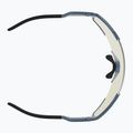 Okulary przeciwsłoneczne SCOTT Shield metallic blue/amp white chrome 4