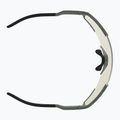 Okulary przeciwsłoneczne SCOTT Shield kaki green/amp white chrome 4