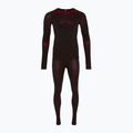Komplet bielizny termoaktywnej męskiej ODLO Fundamentals Performance Warm black/ graphite grey