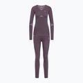 Komplet bielizny termoaktywnej damskiej ODLO Fundamentals Performance Warm gray ridge 6