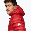 Kurtka ocieplana męska Mammut Albula IN Hooded Jacket Men dark mammut red 6
