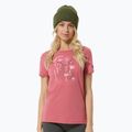 Koszulka damska super.natural Rock Flowers Tee mauvewood/various