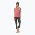 Koszulka damska super.natural Rock Flowers Tee mauvewood/various 2