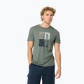 Koszulka męska super.natural Go Hiking Tee eucalyptus/various