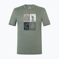 Koszulka męska super.natural Go Hiking Tee eucalyptus/various 4