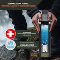 Butelka turystyczna z filtrem Bachgold Selfpress Waterfilter 500 ml czerwony 3