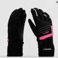 Rękawice narciarskie dziecięce Viking Helix GTX pink 10