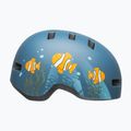 Kask rowerowy dziecięcy Bell Lil Ripper Jr clown fish matte gray/blue 2