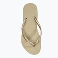 Japonki damskie Havaianas Slim sand grey/light golden 5
