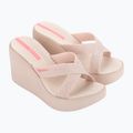 Klapki damskie Ipanema High Fashion II Slide beige/glitter/pink 8
