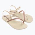 Sandały damskie Ipanema Elegant beige/gold pink 8