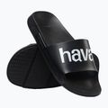 Klapki Havaianas Classic Logomania navy black 13