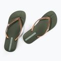 Japonki damskie Ipanema Anatomic Brasilidade green/gold 9