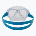Maska do nurkowania Mares Puffer aqua white/clear 4