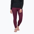 Spodnie termoaktywne damskie Black Diamond Coefficient LT blackberry