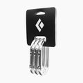 Karabineki Black Diamond Oval Keylock 3 szt. polished