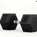 Hantel ogumowany XTREXO Hex 25 kg 10