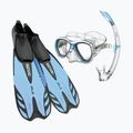Zestaw do snorkelingu SEAC Tris Ala aquamarine