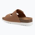 Klapki damskie Scholl Montery 2 Straps Ad Med cognac 3