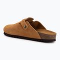 Klapki damskie Scholl Fae Suede cognac 3