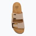 Klapki damskie Scholl Montery 2 Straps Ad Med beige 5