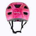Kask rowerowy dziecięcy MET Hooray pink hearts glossy 3