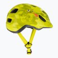 Kask rowerowy dziecięcy MET Hooray lime chameleon glossy 4