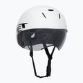 Kask rowerowy MET Codatronica white/silver matt glossy
