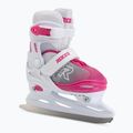 Łyżwy dziecięce Roces Jokey Ice X white/pink