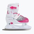Łyżwy dziecięce Roces Jokey Ice X white/pink 2