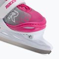 Łyżwy dziecięce Roces Jokey Ice X white/pink 6