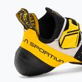 Buty wspinaczkowe męskie La Sportiva Solution white/yellow 8