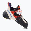 Buty wspinaczkowe damskie La Sportiva Solution white/lily orange Solution ZFCS014W00003 2