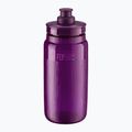 Bidon rowerowy Elite FLY Tex 550 ml clear/purple