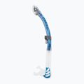 Fajka do nurkowania Cressi Alpha Ultra Dry clear/blue/azure 4