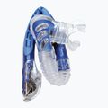 Fajka do nurkowania Cressi Alpha Ultra Dry clear/blue/azure 6