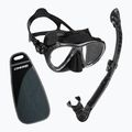 Zestaw do nurkowania Cressi Big Eyes Evolution + Alpha Ultra Dry black/black 10