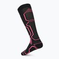 Skarpety narciarskie Mico Medium Weight Warm Control Ski nero fucsia fluo 2