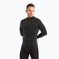 Bluza termoaktywna męska Mico Odor Zero Mock Neck nero