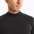 Bluza termoaktywna męska Mico Odor Zero Mock Neck nero 3