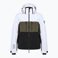 Kurtka narciarska męska EA7 Emporio Armani Ski Kitzbuhel Protectum7 Colorblock white/black/grape leaf