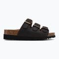 Klapki damskie Scholl Rio Wedge Ad Med dark brown 2