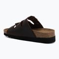 Klapki damskie Scholl Rio Wedge Ad Med dark brown 3