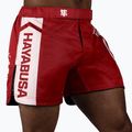 Spodenki treningowe męskie Hayabusa Icon Mid-Thigh MMA red/white 2