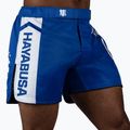 Spodenki treningowe męskie Hayabusa Icon Mid-Thigh MMA blue/white 2