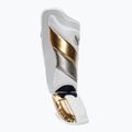Ochraniacze piszczeli i stóp Hayabusa T3 Striking Shin Guards white/gold 2